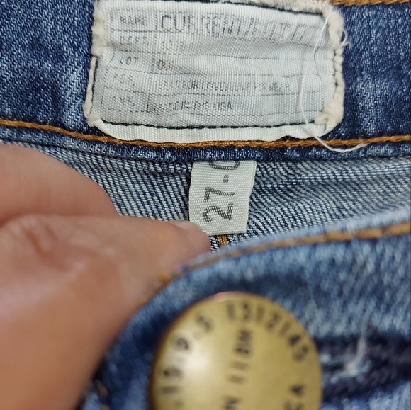 Current/Elliot The Stiletto 80's Skinny Cropped Jeans - Picture 7 of 8